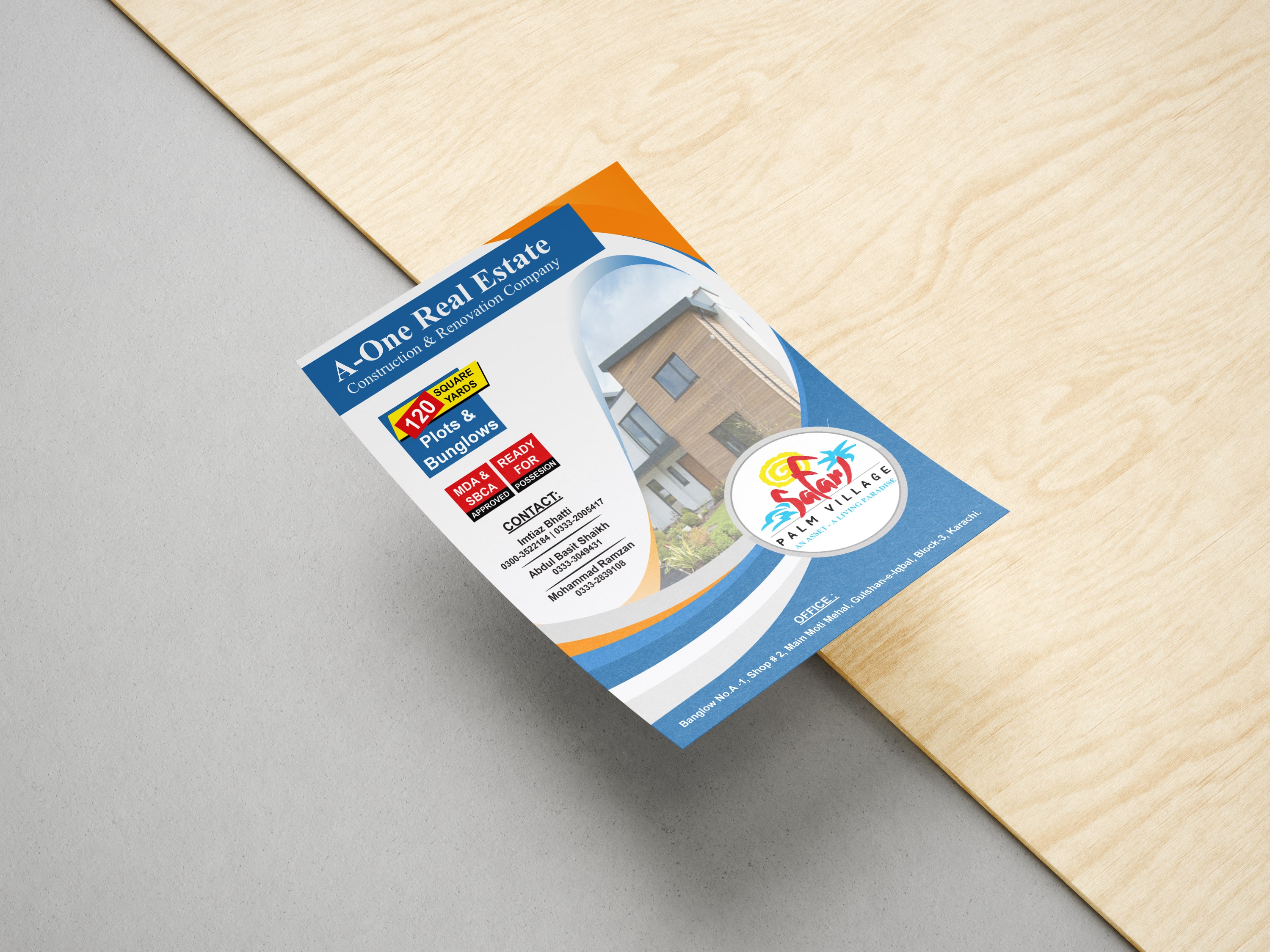 A5 Flyer Catalog Design for Business Promotion in Jeddah
