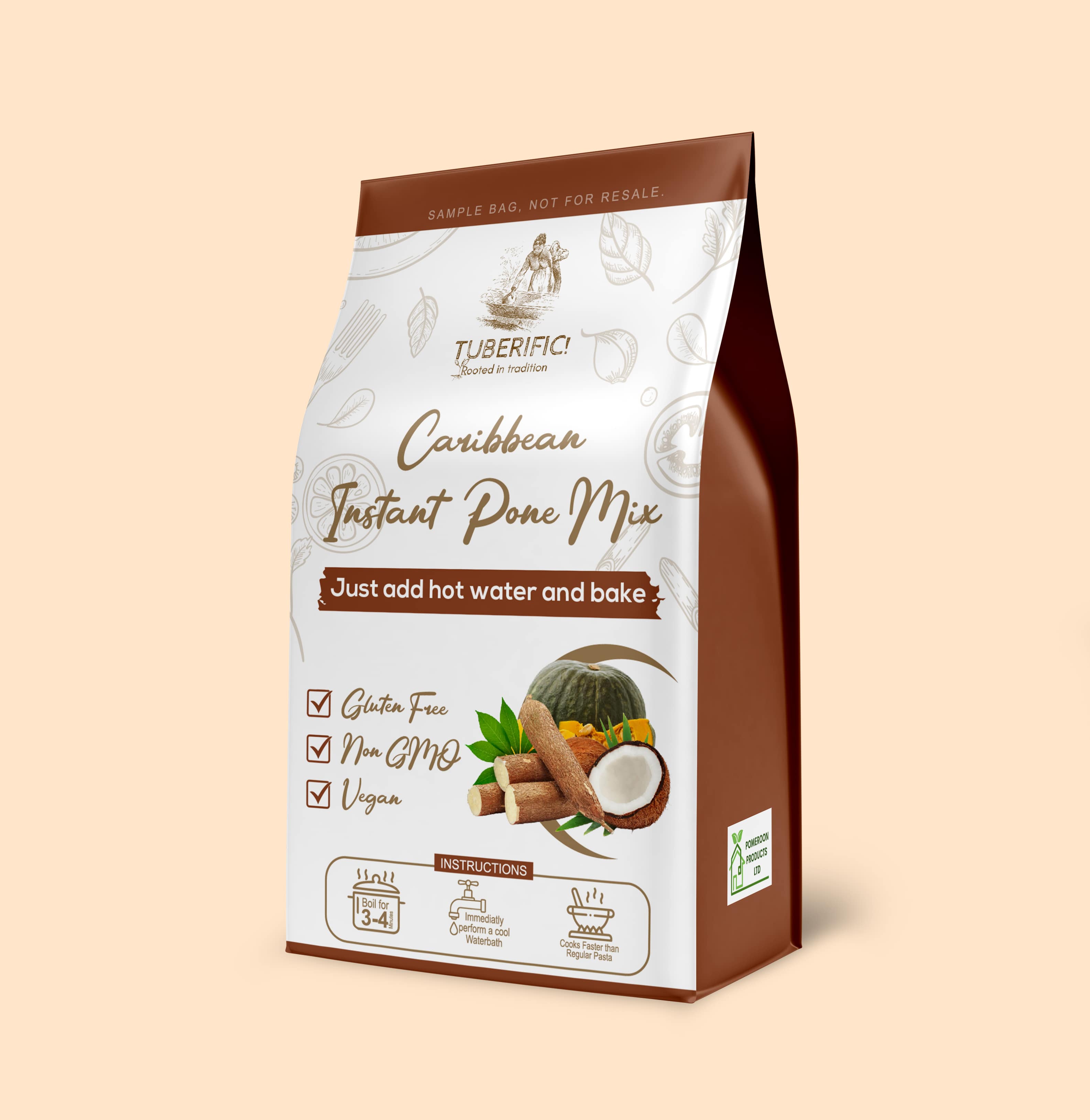 Pouch Packaging Mockup Design Jeddah