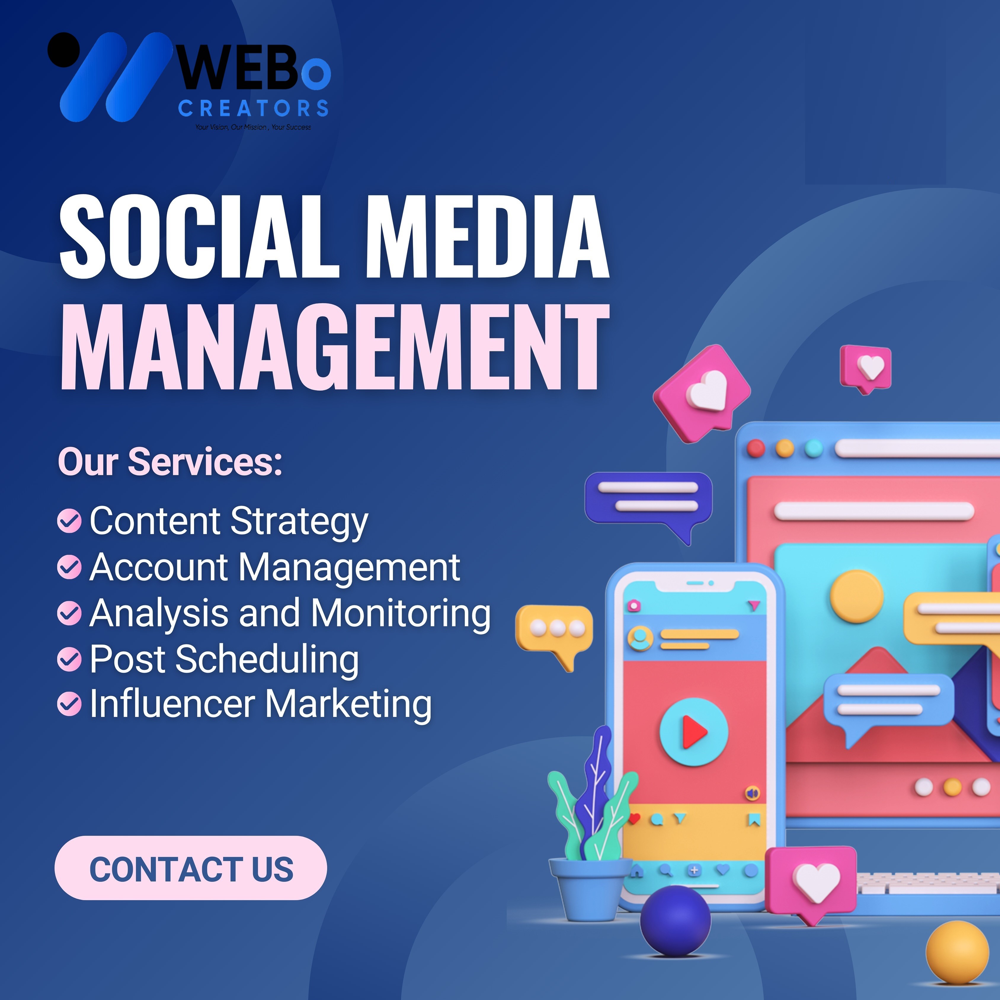 Social Media Management Services, Marketing & Optimization Company in Jeddah