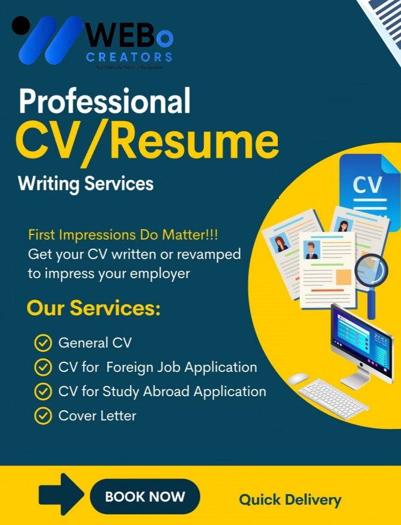 Resume Writing Service | CV, Linkedin Profile, Cover Letter, Reference Sheet in Jeddah
